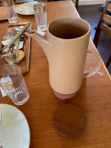 1970s Purbeck Pottery Coffee Jug in "Toast"