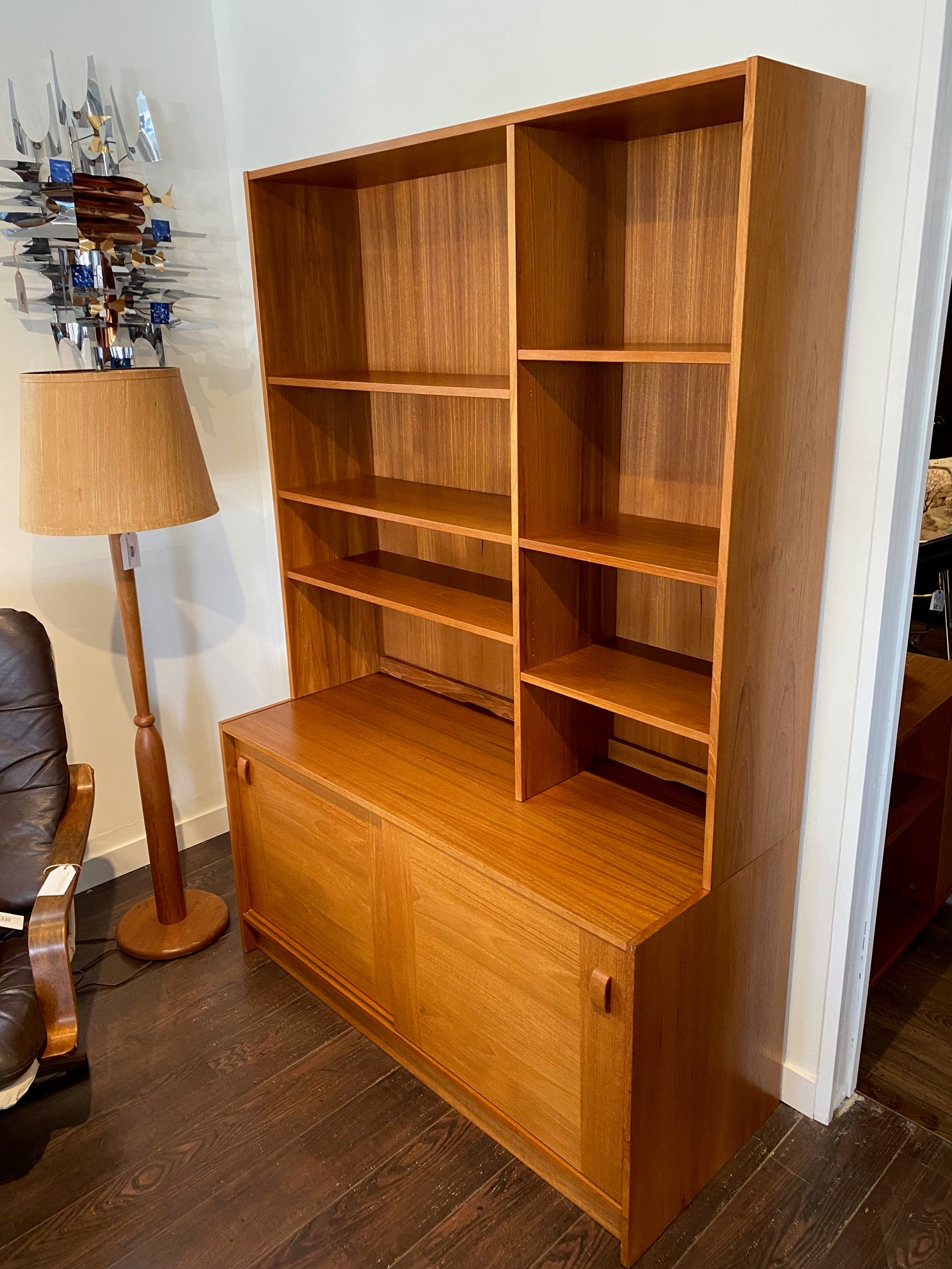 MCM Teak Hutch by Domino Mobler- Cook Street Vintage