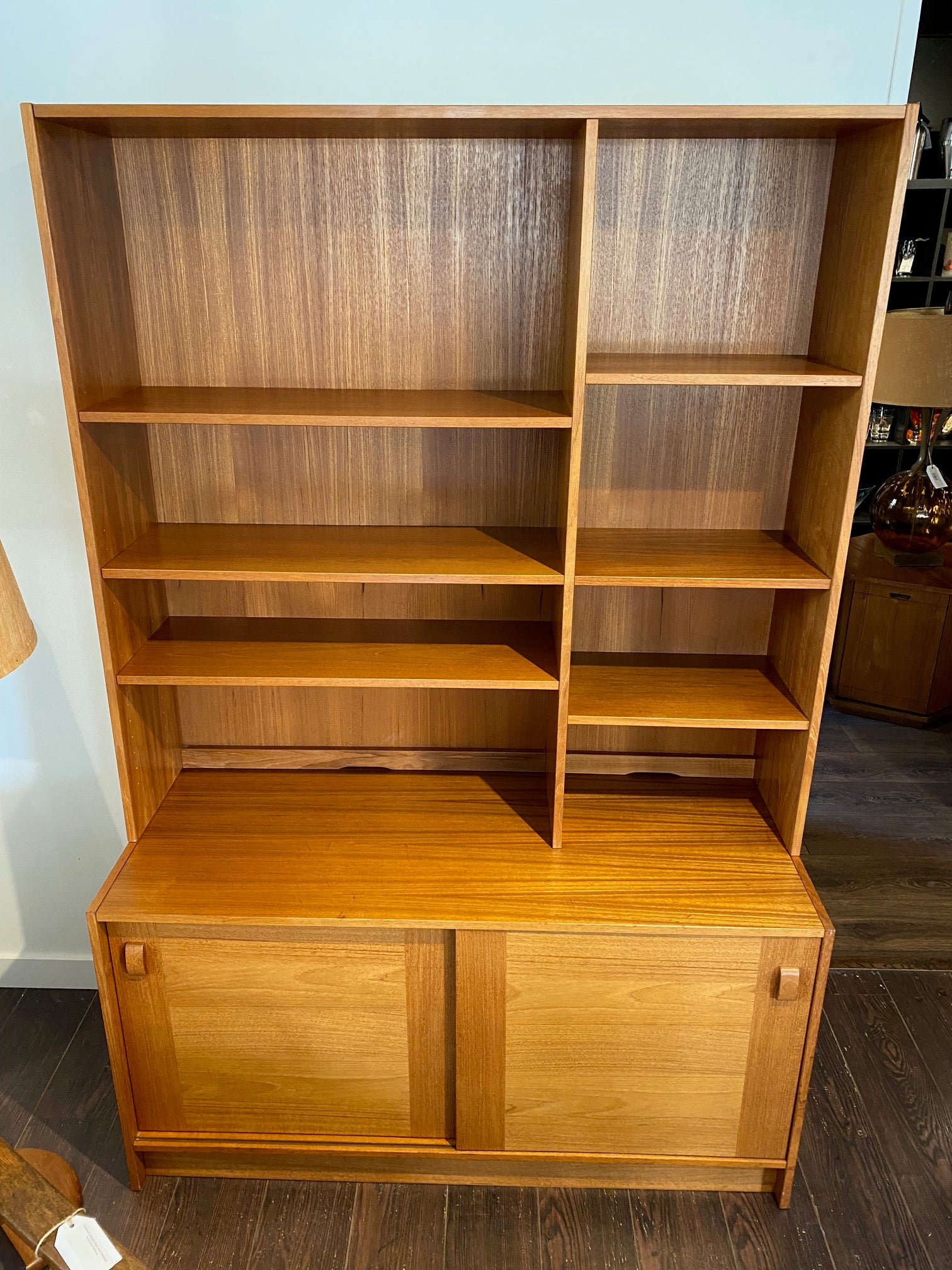 MCM Teak Hutch by Domino Mobler- Cook Street Vintage