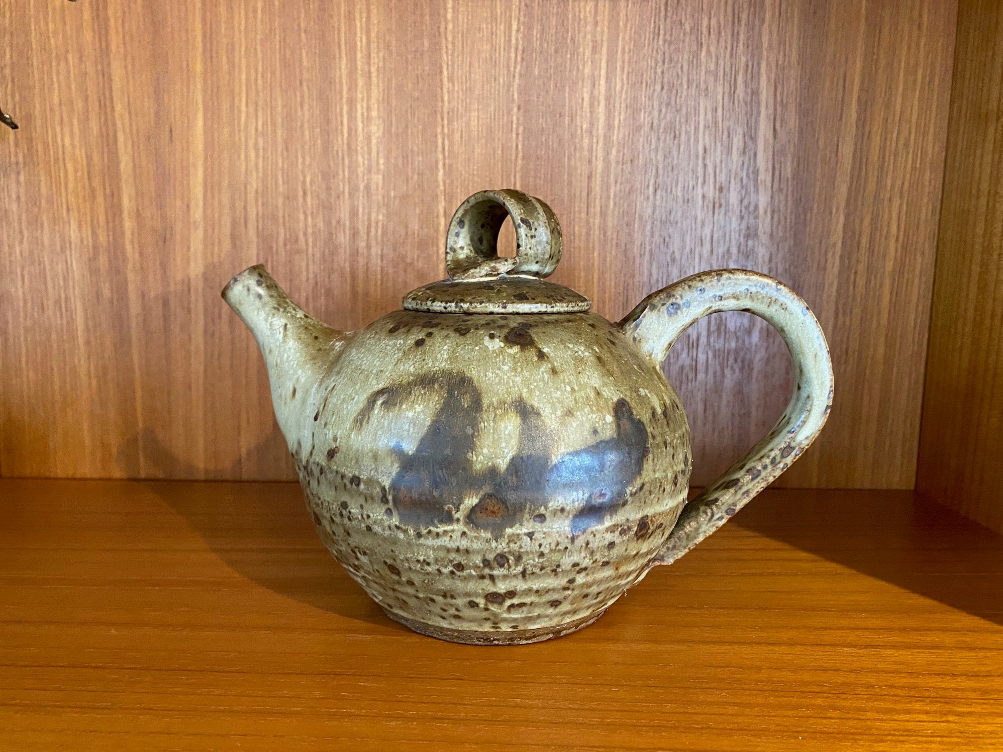 1972 Studio Pottery Tea Pot- Cook Street Vintage