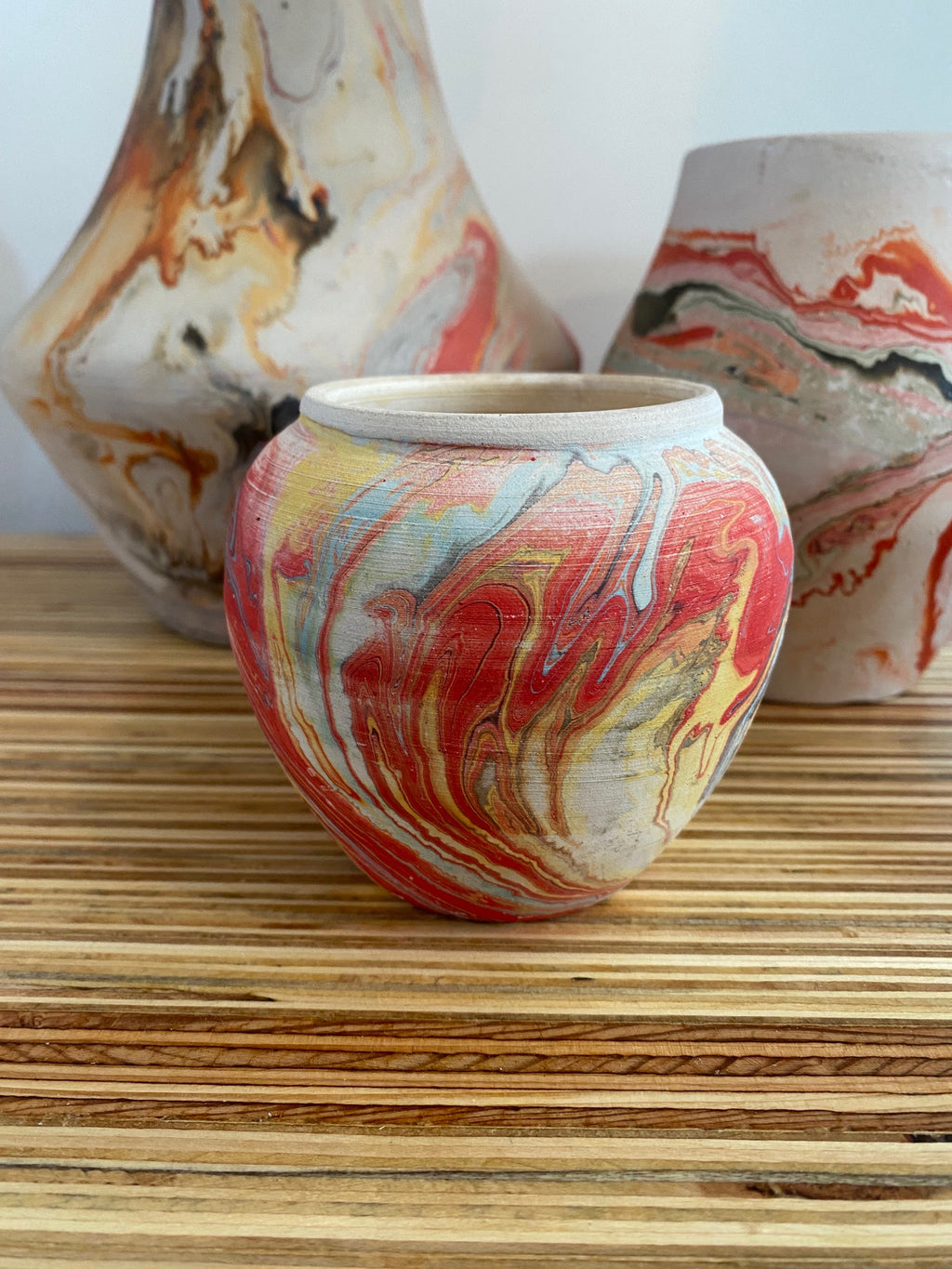 Garden of the Gods Nemadji Ceramic Vase. See our full collection of Nemadji pottery. Made in Colorado Springs- Cook Street Vintage&nbsp;