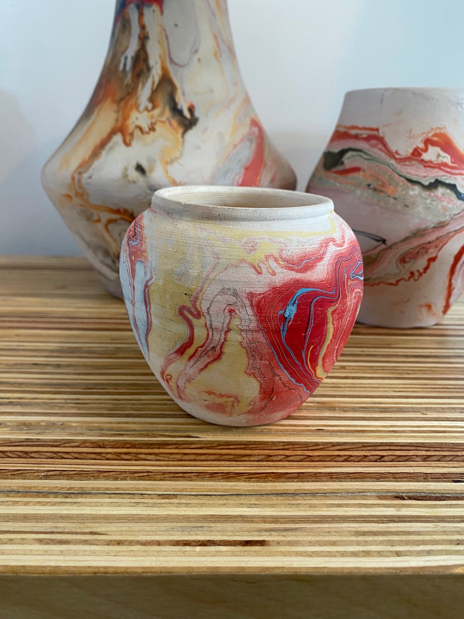 Garden of the Gods Nemadji Ceramic Vase. See our full collection of Nemadji pottery. Made in Colorado Springs- Cook Street Vintage&nbsp;