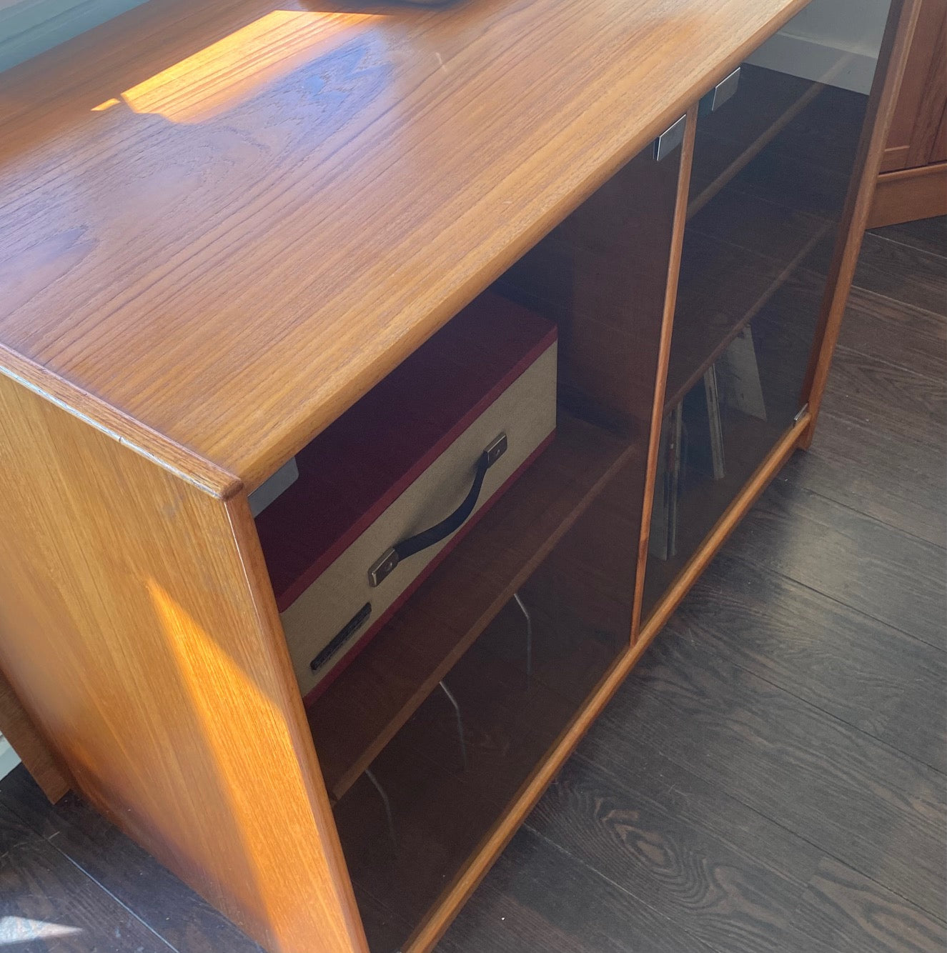 Teak Stereo and Entertainment Unit