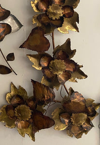 Mid-century torched metal art by Jara Kasik- Cook Street Vintage.