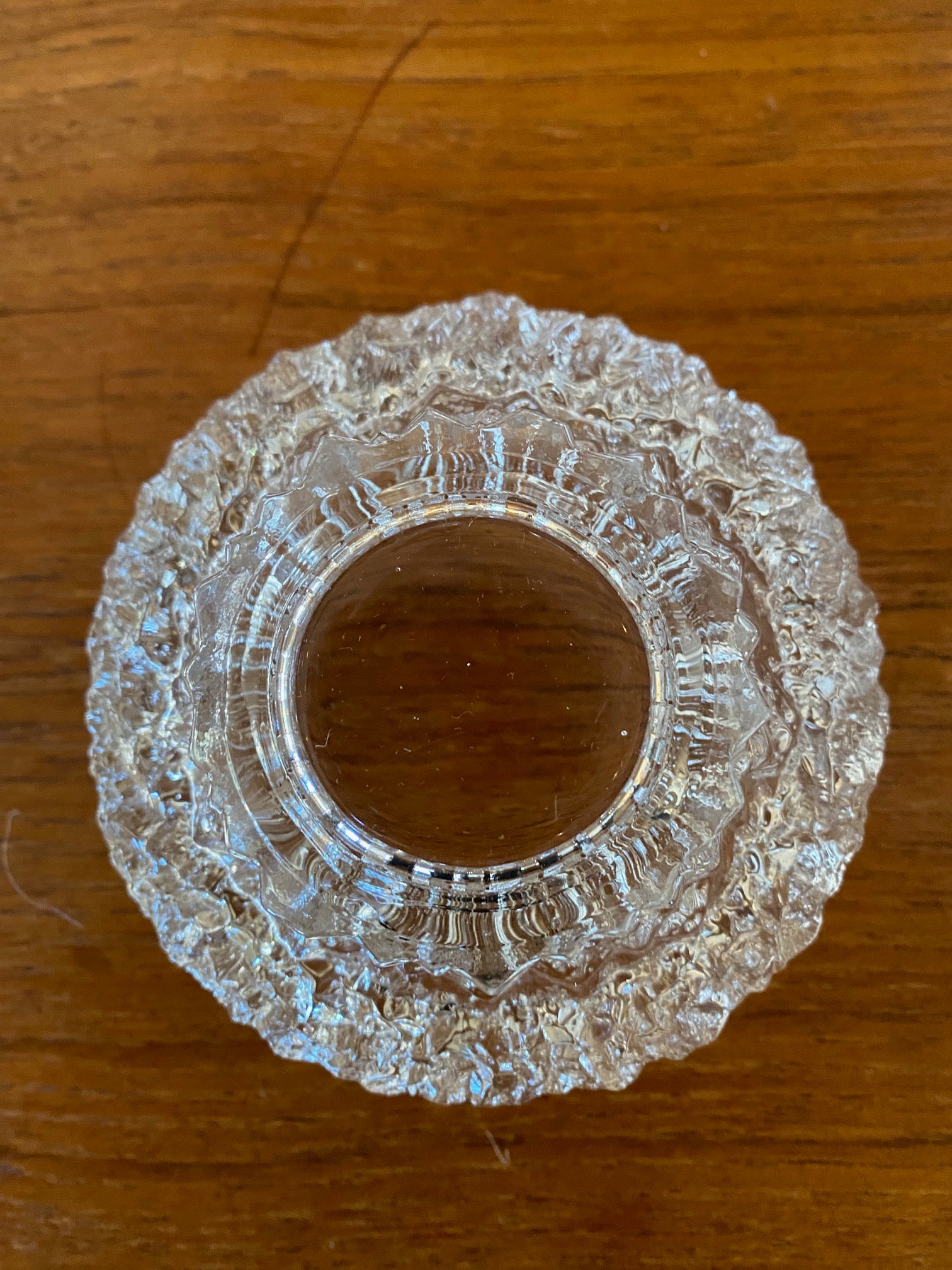 Base of Set of 2 iittala Stellarai Candle Holders- Cook Street Vintage