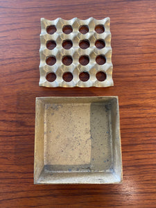 Vintage Brass Holger Bäckström & Bo Ljungberg Style Cigar Ashtray- Cook Street Vintage