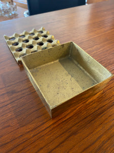 Vintage Brass Holger Bäckström & Bo Ljungberg Style Cigar Ashtray- Cook Street Vintage