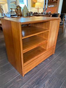 Vintage Teak Entertainment Unit Stereo Cabinet- Cook Street Vintage
