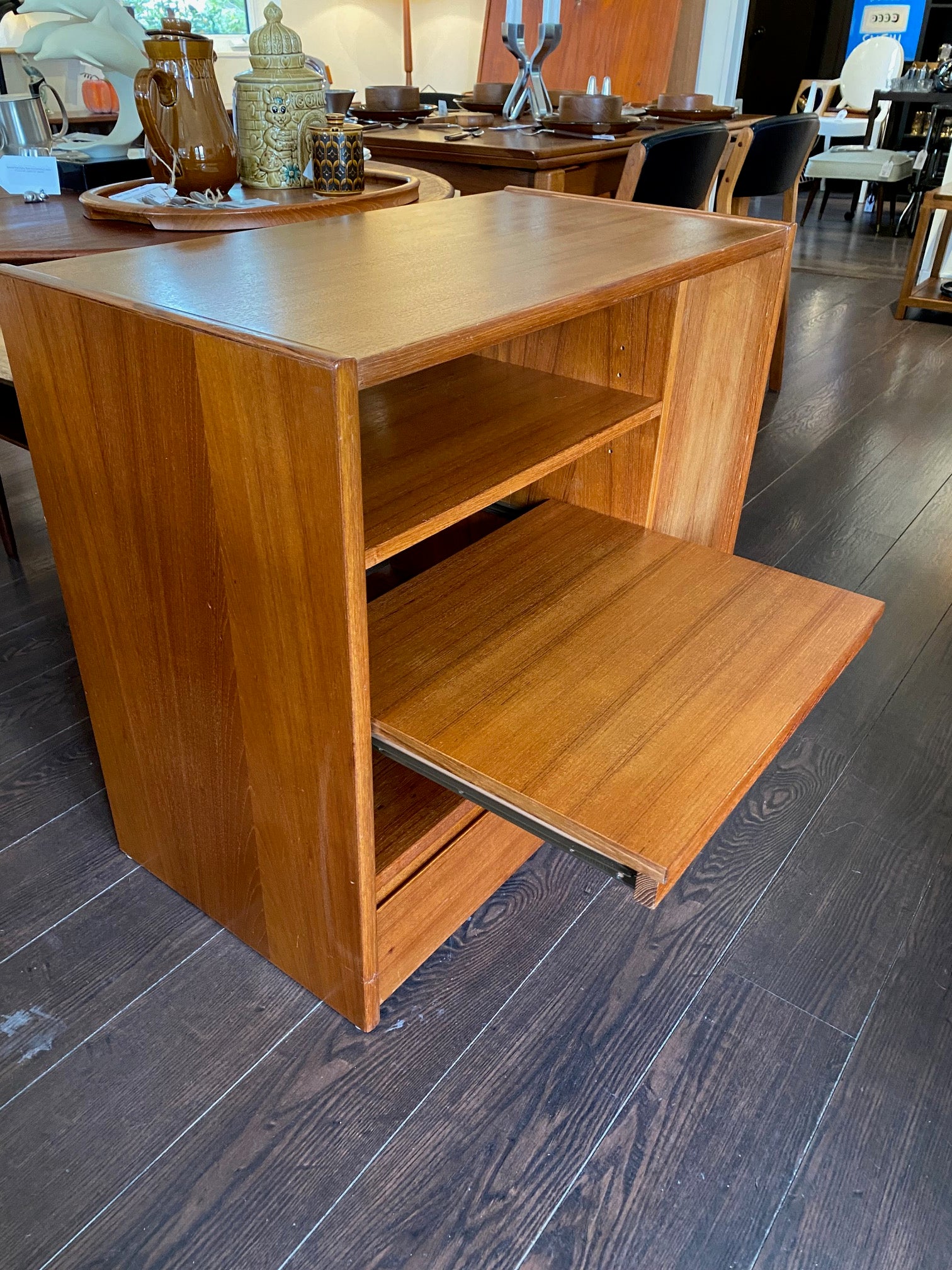 Vintage Teak Entertainment Unit – Cook Street Vintage
