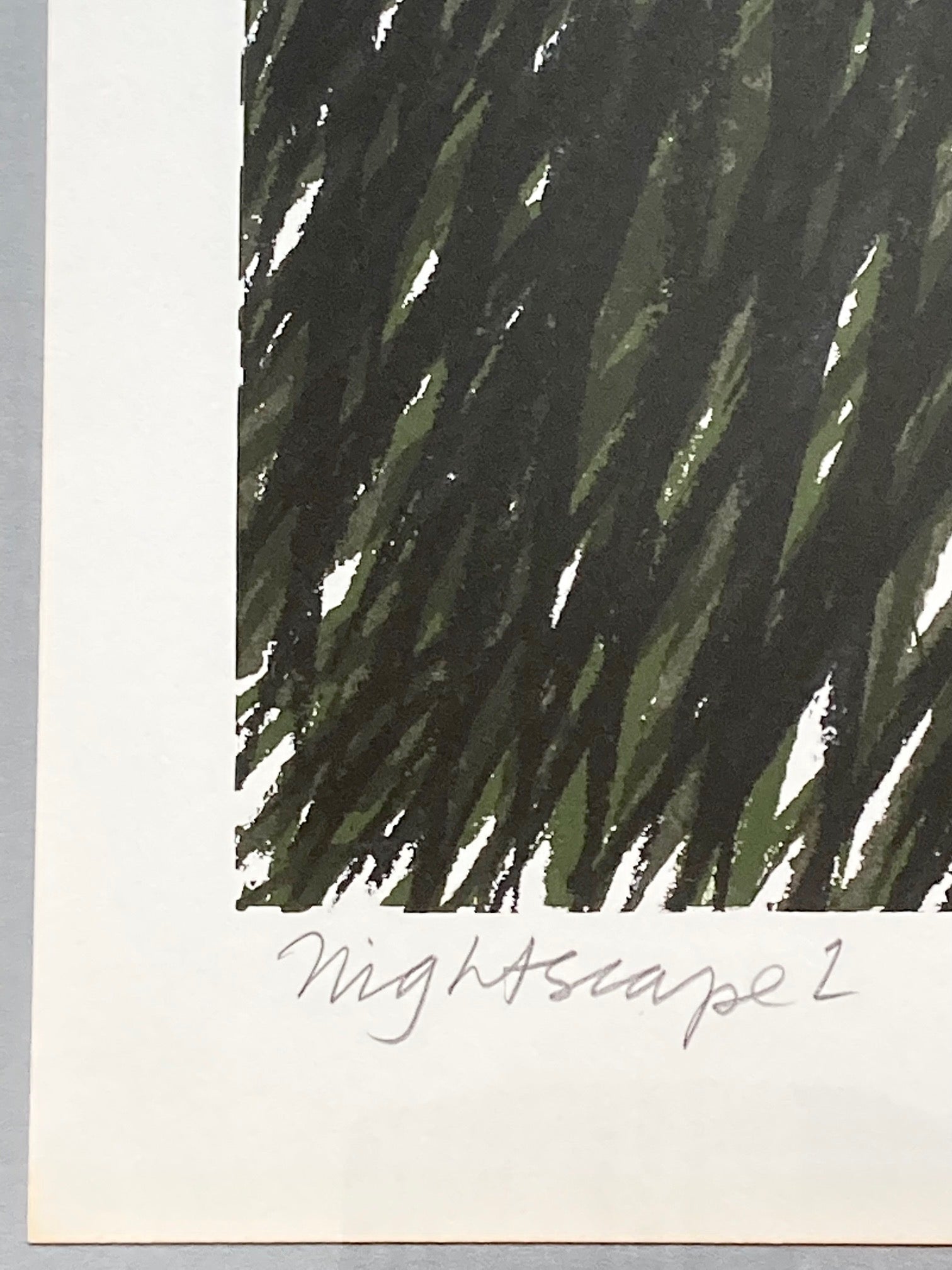 Don Harvey  "Nightscape I" Serigraph
