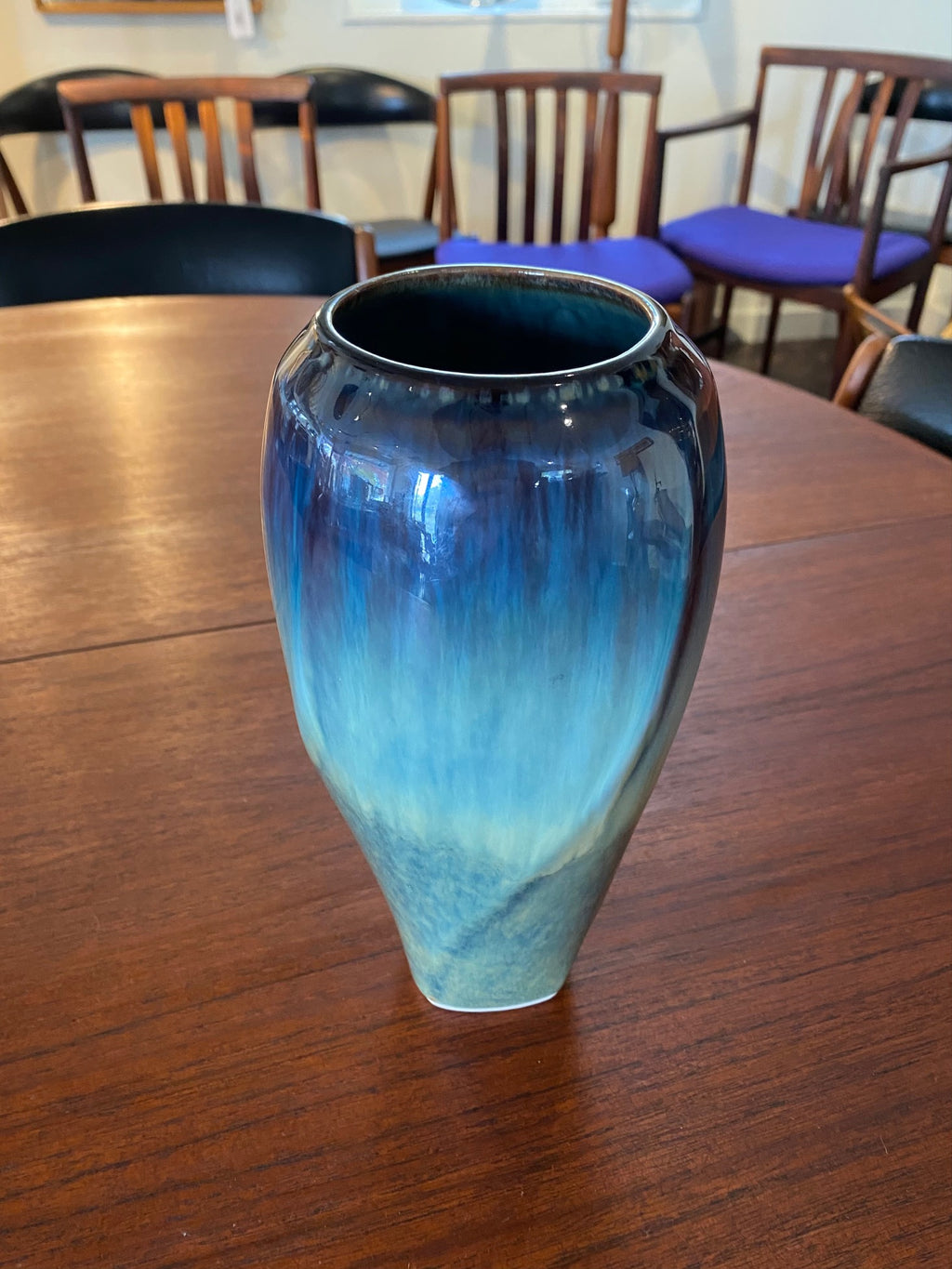 Bill Campbell Signed Porcelain Vase- Cook Street Vintage
