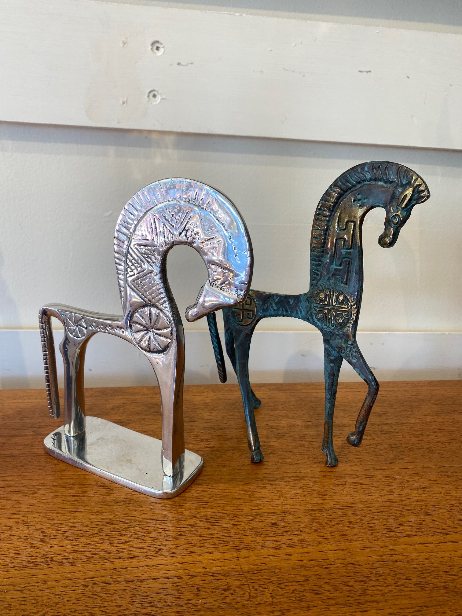 Mid-century Style Etruscan Horse