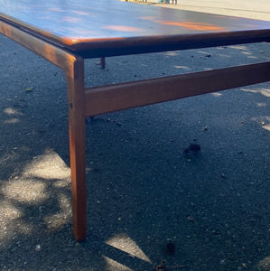 Mid-century Teak Coffee Table with Floating Top by Trioh