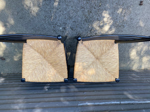 Vintage Italian Ladder Back Chairs