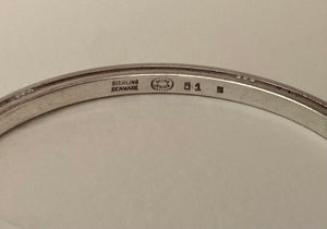 Georg Jensen Sterling Silver Art Deco Bangle