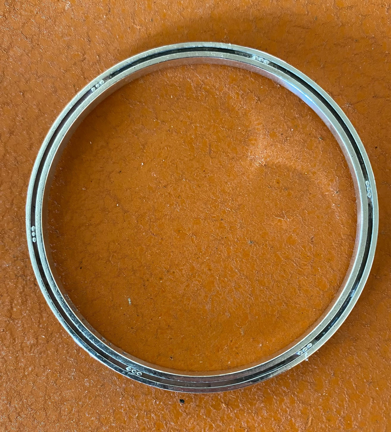 Georg Jensen Sterling Silver Art Deco Bangle