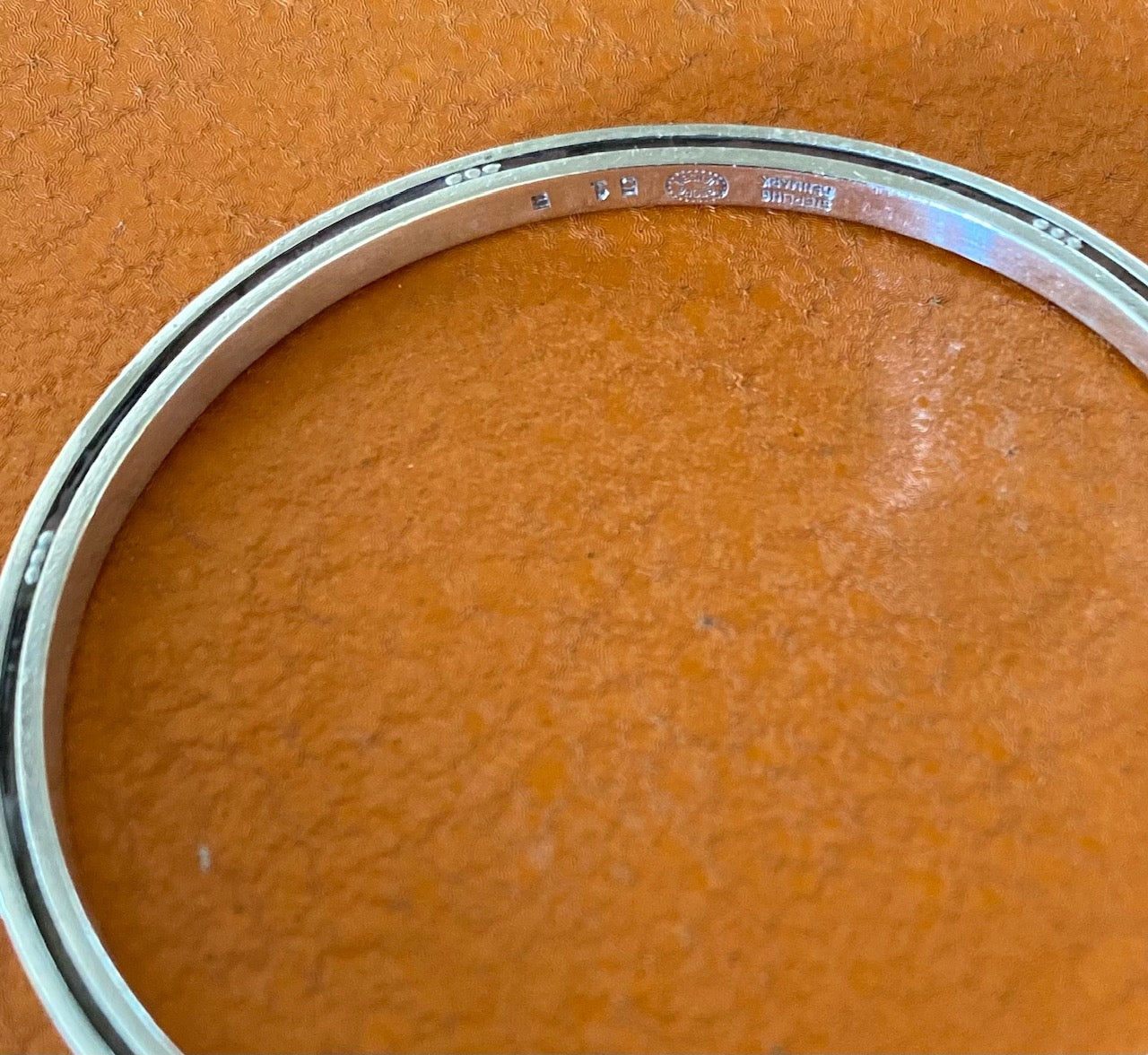 Georg Jensen Sterling Silver Art Deco Bangle