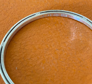Georg Jensen Sterling Silver Art Deco Bangle
