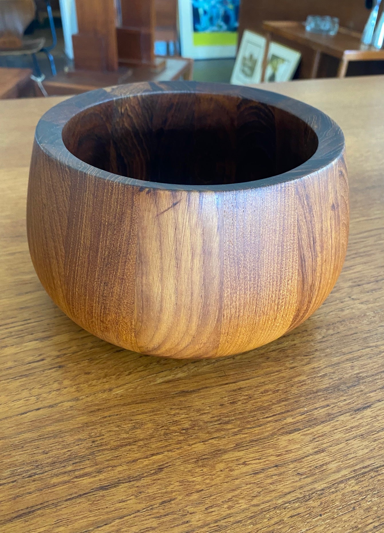 MCM Dansk salad bowl designed by Jens Harald Quistgaard. Mde in Denmark- Cook Street Vintage