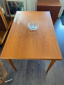 MCM Teak Dining Table with Extending Leaves