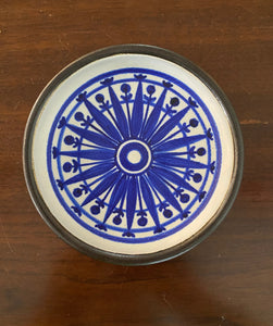 Grove Pottery Ceramic Dish 5"D