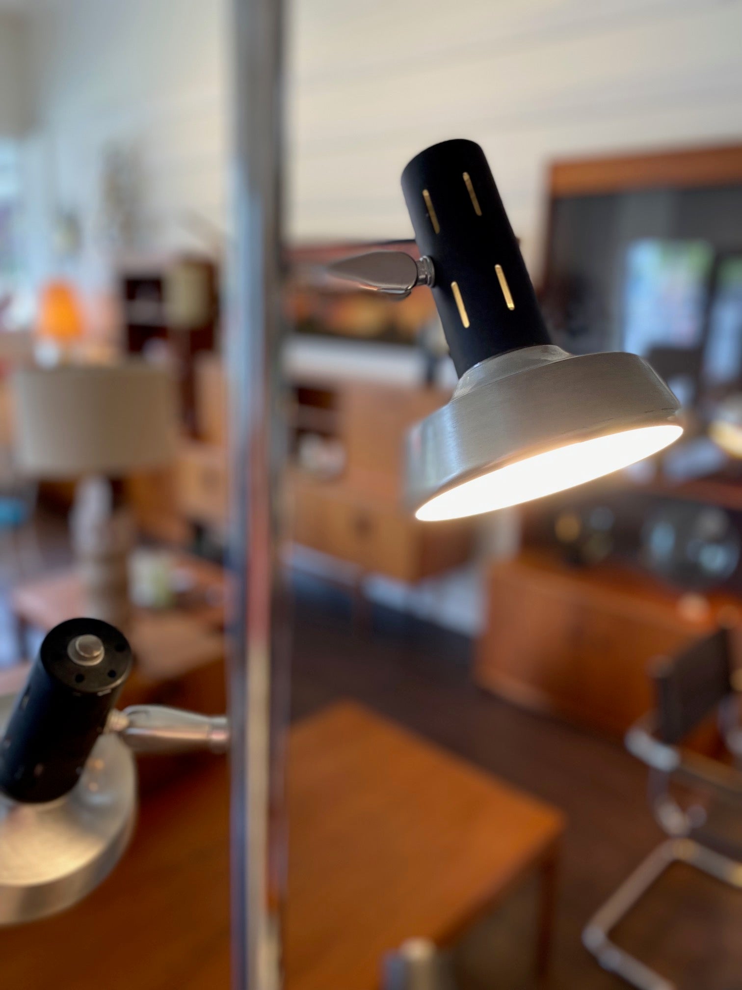 MCM 3 Way Tension Pole Lamp by Ward