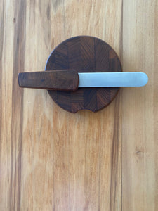 Small Dansk Cheese Board with Spreader