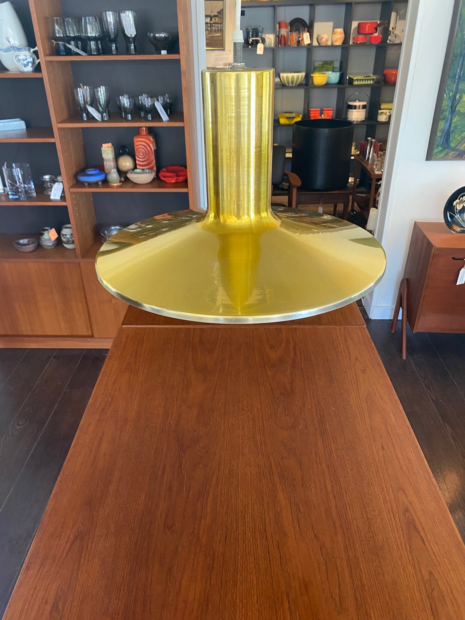 Vintage Brass Ceiling Pendant