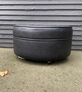 Large Vintage Ottoman