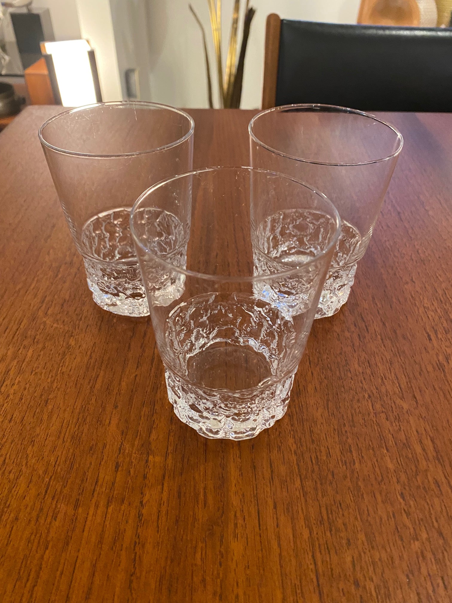 Set of 3 iittala Kimara 6 ounce Glasses- Cook Street Vintage
