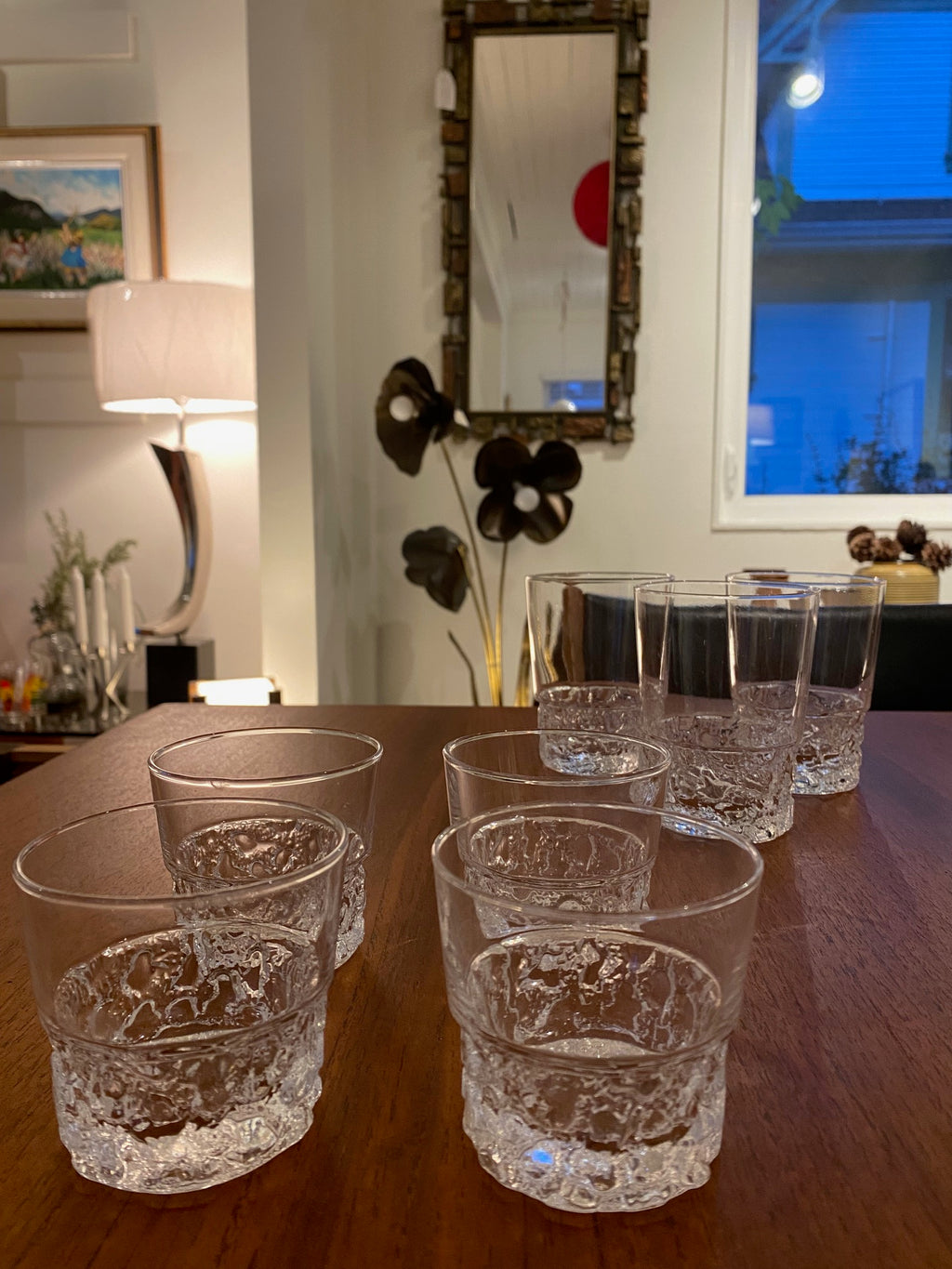Set of 4 iittala Kimara 3 ounce Glasses- Cook Street Vintage