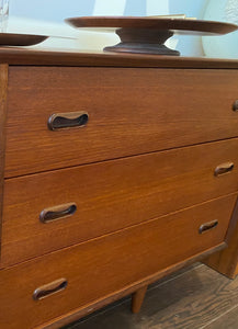 Six Drawer Teak Dresser