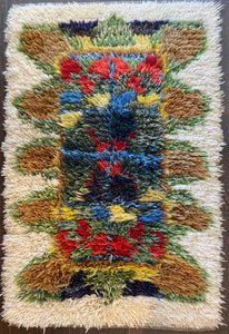 MCM Hand Woven Rya Rug