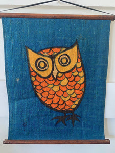Hans Jergen Schobel Owl Wall Hanging