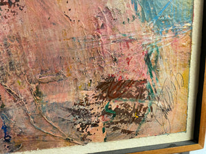 Vintage Abstract on Board