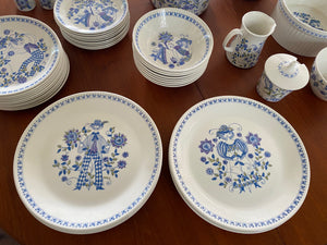 Figgjo Flint Lotte with man and woman design- Cook Street Vintage