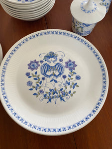 Lotte by Figgjo FLint large dinner plate- Cook Street Vintage