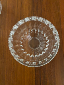 Stunning Swedish Cut Glass Bowl