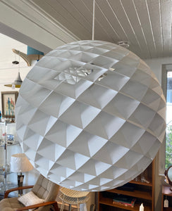 Gorgeous modern large pendant "Patera" light designed by Ovind Slaatto for Louis Poulsen-Cook Street Vintage