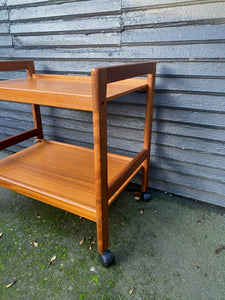 Spottrup Teak Bar Cart Trolley