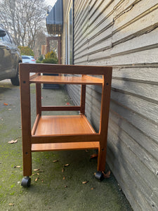 Spottrup Teak Bar Cart Trolley