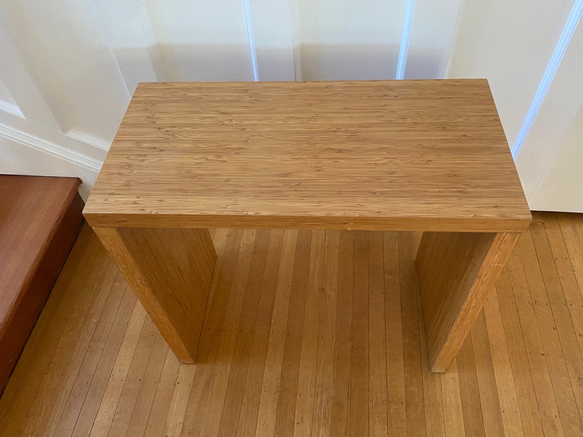 Small Vintage Bamboo Entrance/ Hall Table
