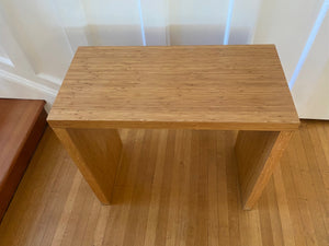 Small Vintage Bamboo Entrance/ Hall Table
