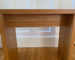 Small Vintage Bamboo Entrance/ Hall Table