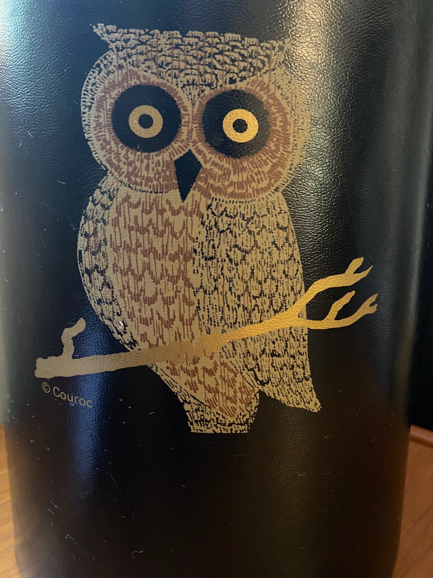 Large MCM Couroc Owl Ice Bucket- Cook Street Vintage