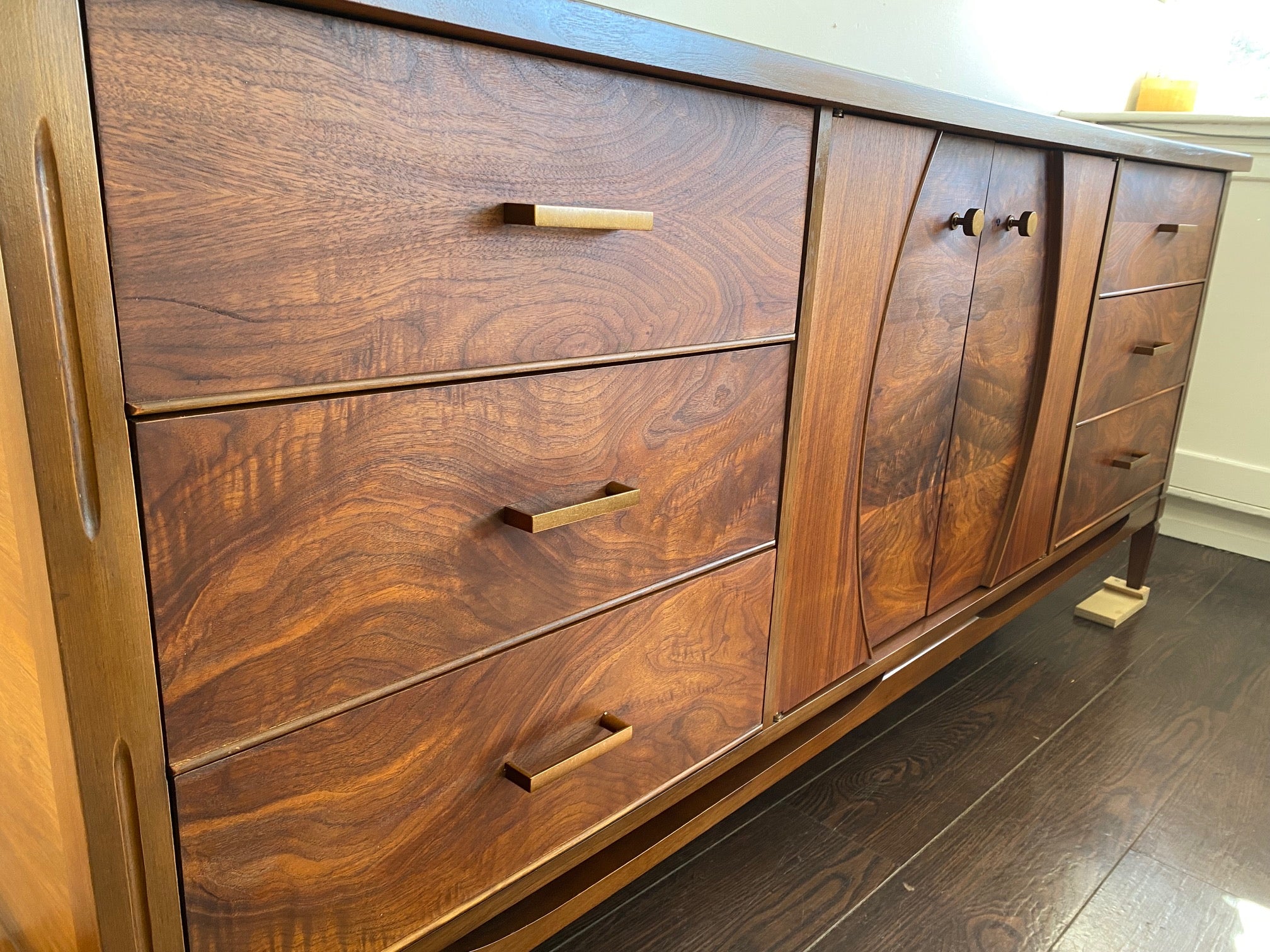 MCM Walnut Sideboard