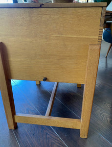 Small Vintage Filing Table