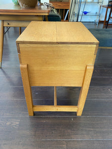 Small Vintage Filing Table