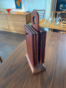 Vintage Teak Tapas Set