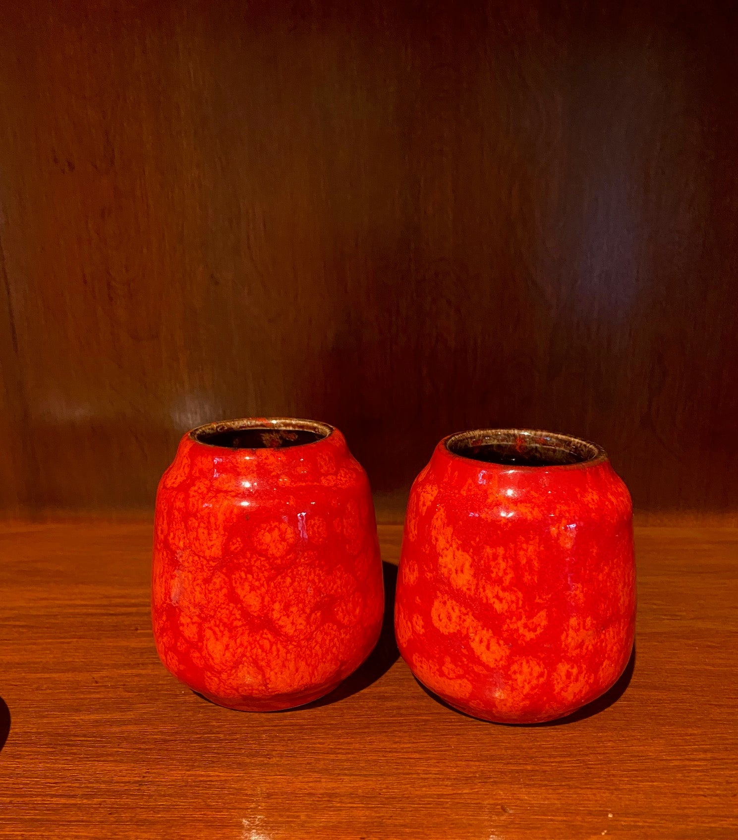 Pair of West German Scheurich Keramik Vases,